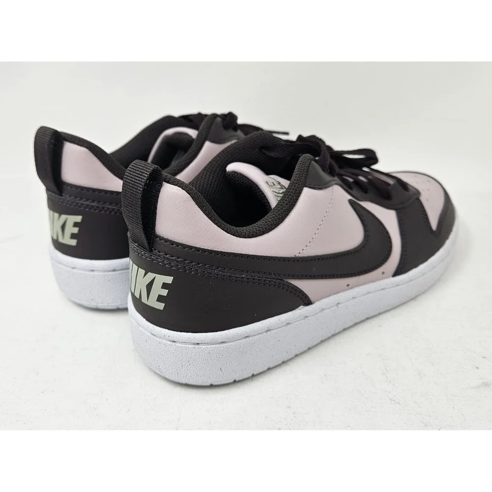 Nike Boy's Court Borough Recraft Low Top Sneakers Sz‎ 6.5M Rose/Brwn DV5456 NEW!